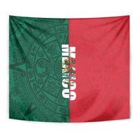 Mexico Flag Day Tapestry Dia de la Bandera