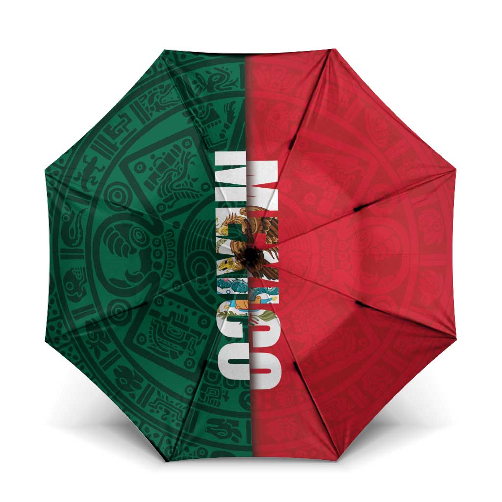 Mexico Flag Day Umbrella Dia de la Bandera