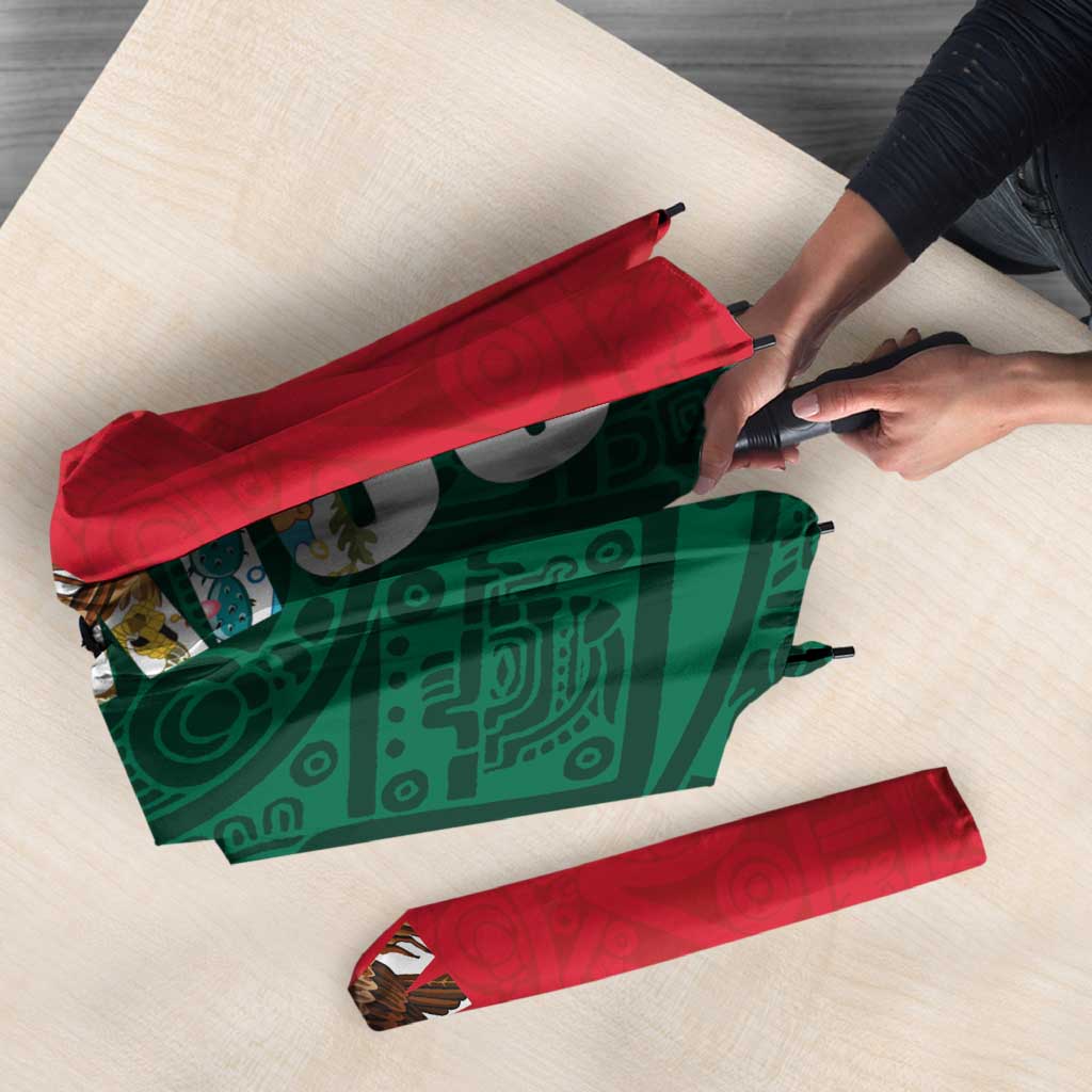 Mexico Flag Day Umbrella Dia de la Bandera
