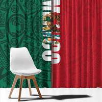Mexico Flag Day Window Curtain Dia de la Bandera