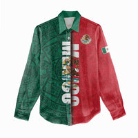 Mexico Flag Day Women Casual Shirt Dia de la Bandera