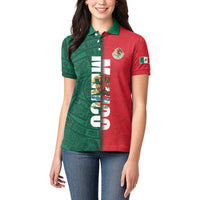 Mexico Flag Day Women Polo Shirt Dia de la Bandera