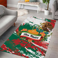 Viva Mexico Area Rug Grunge Style