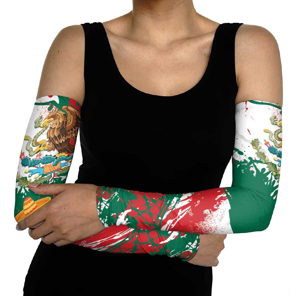 Viva Mexico Arm Sleeves Grunge Style