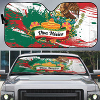 Viva Mexico Auto Sun Shade Grunge Style