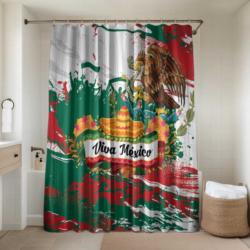 Viva Mexico Bathroom Set Grunge Style