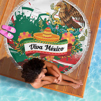 Viva Mexico Beach Blanket Grunge Style