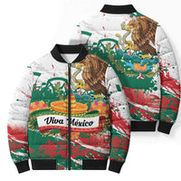 Viva Mexico Bomber Puffer Jacket Grunge Style