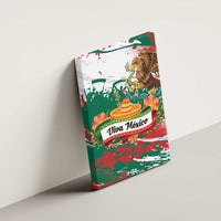 Viva Mexico Canvas Wall Art Grunge Style