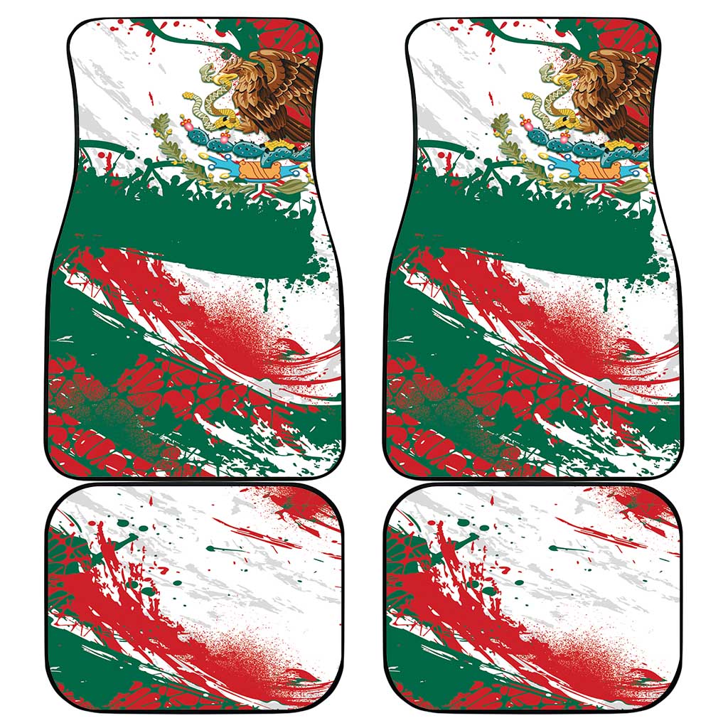 Viva Mexico Car Mats Grunge Style