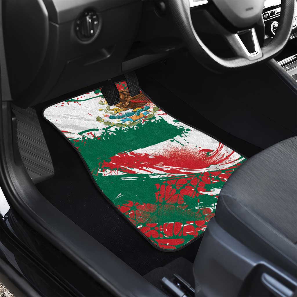 Viva Mexico Car Mats Grunge Style
