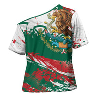 Viva Mexico Cross Shoulder Shirt Grunge Style