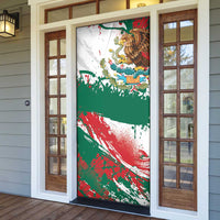 Viva Mexico Door Cover Grunge Style