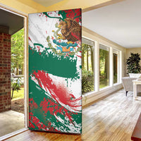 Viva Mexico Door Cover Grunge Style