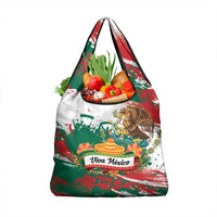 Viva Mexico Grocery Bag Grunge Style