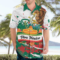 Viva Mexico Hawaiian Shirt Grunge Style