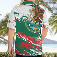 Viva Mexico Hawaiian Shirt Grunge Style