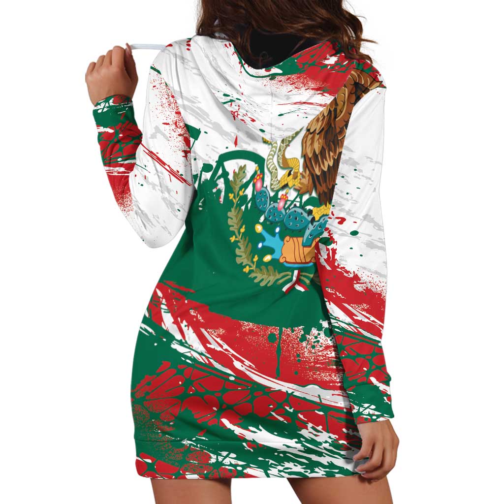 Viva Mexico Hoodie Dress Grunge Style