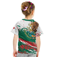 Viva Mexico Kid T Shirt Grunge Style