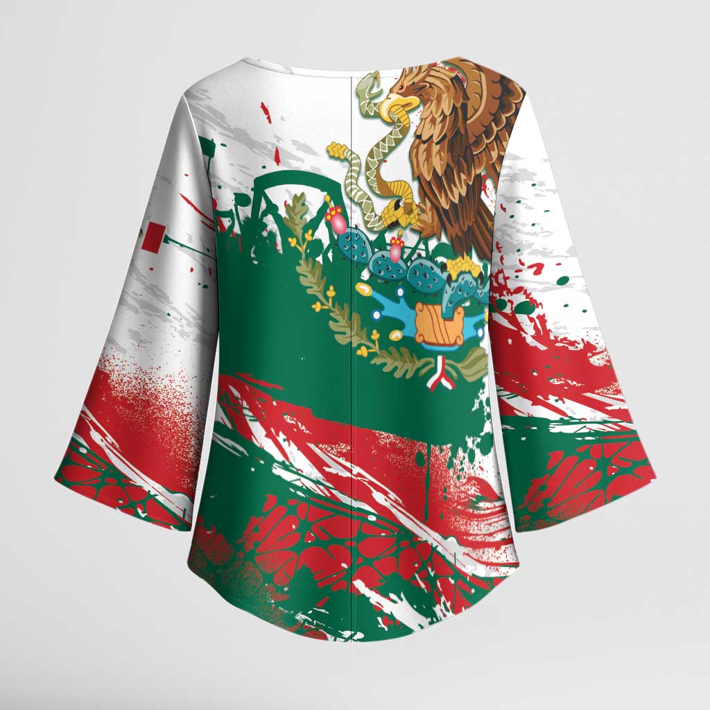 Viva Mexico Kimono Sleeve Blouse Grunge Style