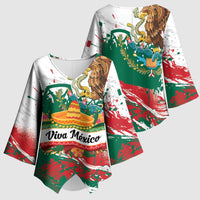 Viva Mexico Kimono Sleeve Blouse Grunge Style