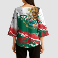 Viva Mexico Kimono Sleeve Blouse Grunge Style