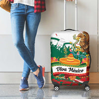 Viva Mexico Luggage Cover Grunge Style