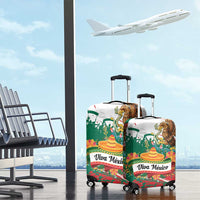 Viva Mexico Luggage Cover Grunge Style