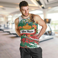 Viva Mexico Men Tank Top Grunge Style