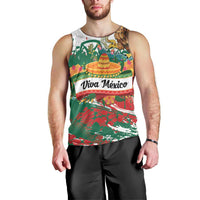 Viva Mexico Men Tank Top Grunge Style