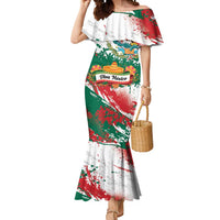 Viva Mexico Mermaid Dress Grunge Style
