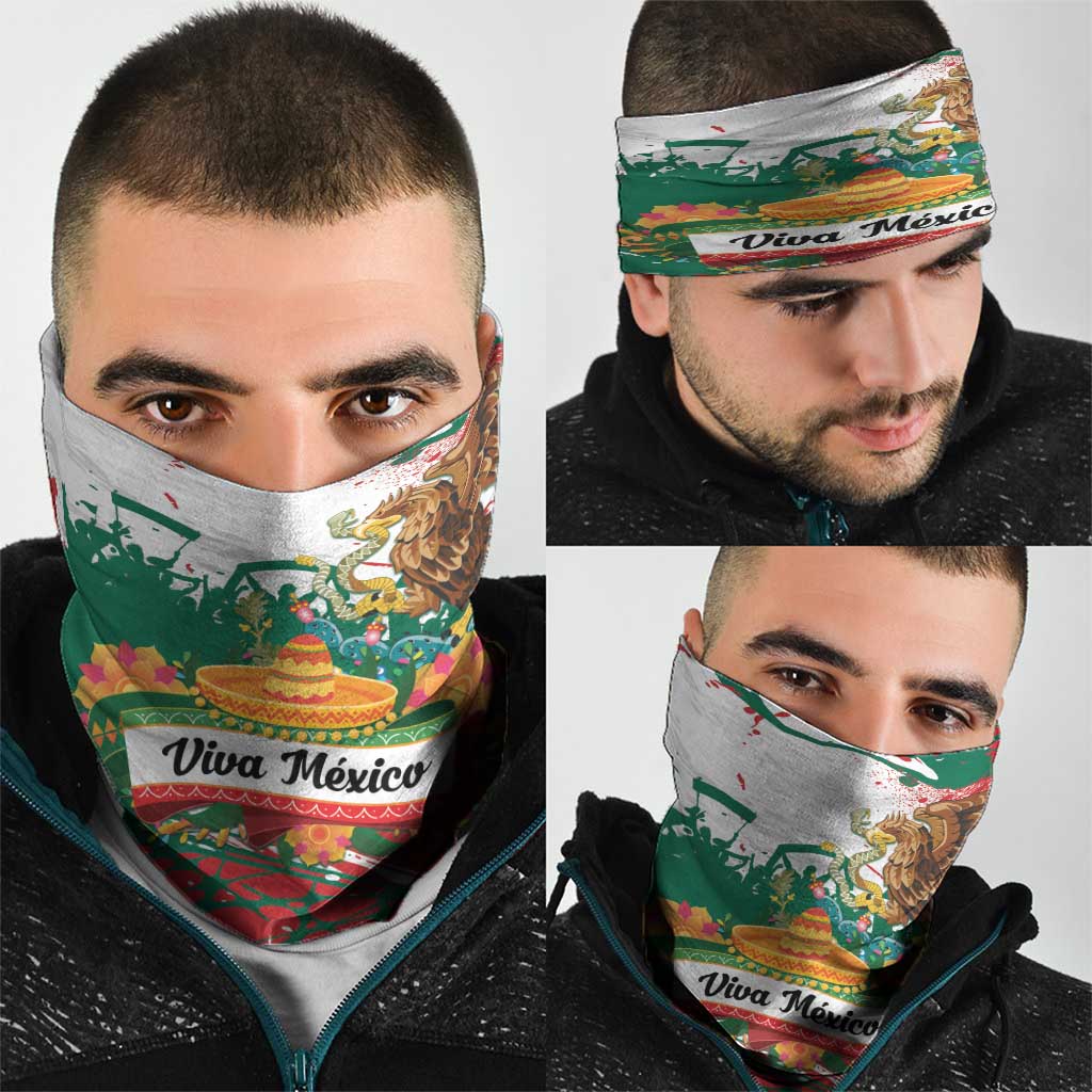Viva Mexico Neck Gaiter Grunge Style