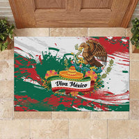 Viva Mexico Rubber Doormat Grunge Style