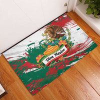 Viva Mexico Rubber Doormat Grunge Style