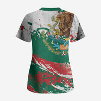 Viva Mexico Scrub Top Grunge Style