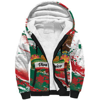 Viva Mexico Sherpa Hoodie Grunge Style