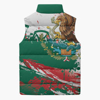 Viva Mexico Sleeveless Puffer Jacket Grunge Style