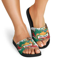 Viva Mexico Slide Sandals Grunge Style