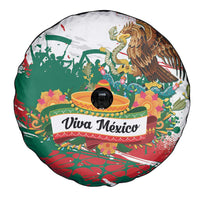 Viva Mexico Spare Tire Cover Grunge Style
