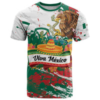 Viva Mexico T Shirt Grunge Style