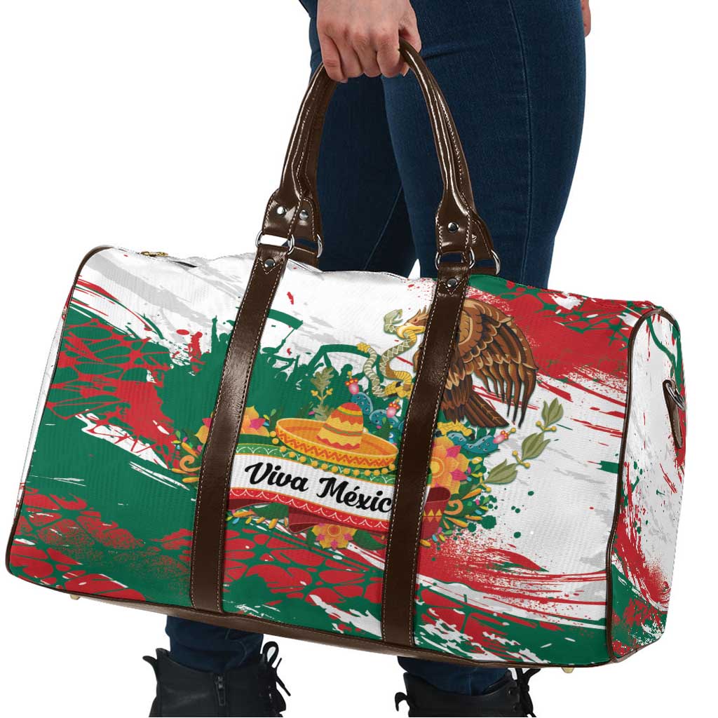 Viva Mexico Travel Bag Grunge Style
