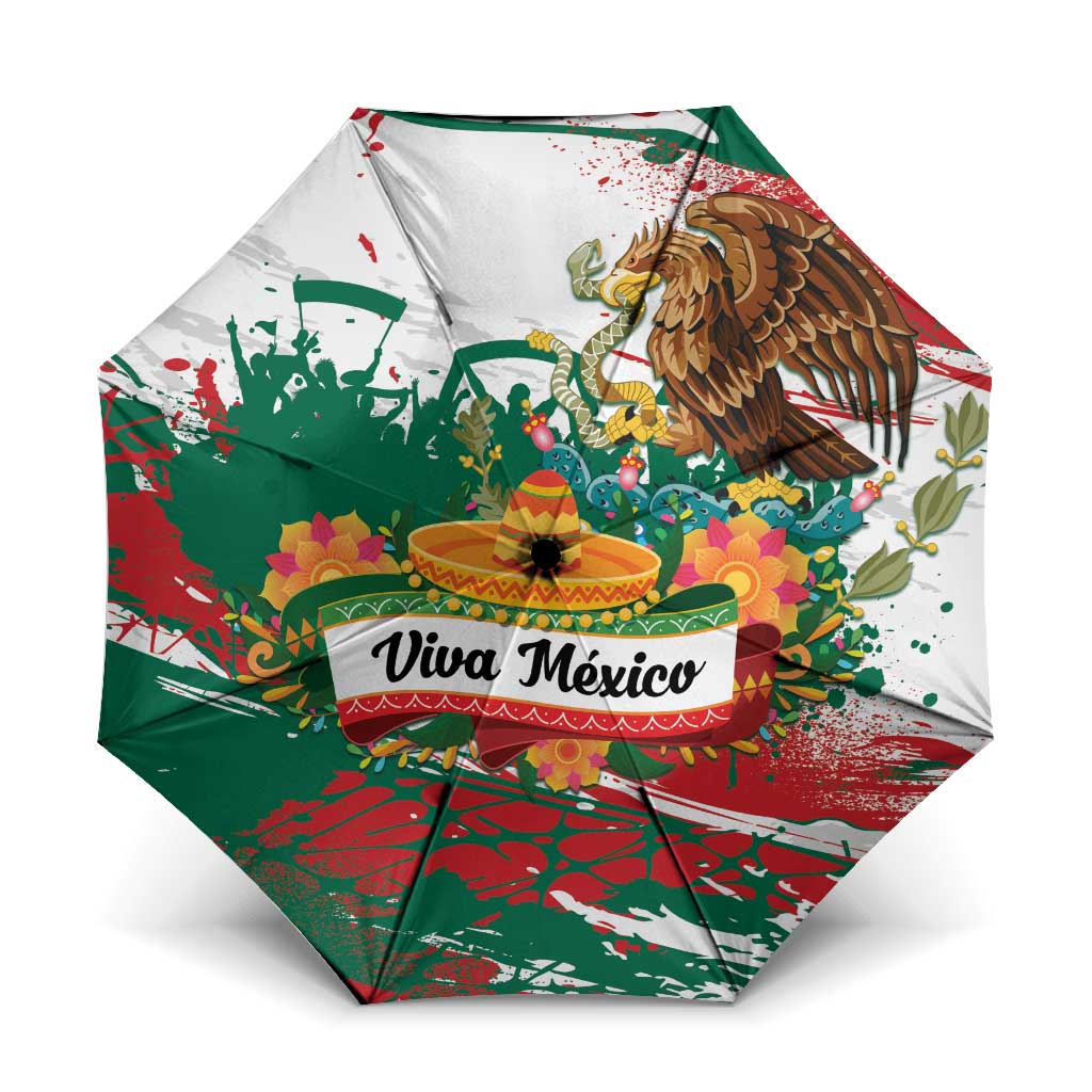Viva Mexico Umbrella Grunge Style