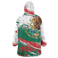 Viva Mexico Wearable Blanket Hoodie Grunge Style