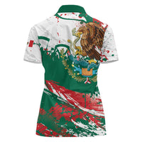 Viva Mexico Women Polo Shirt Grunge Style