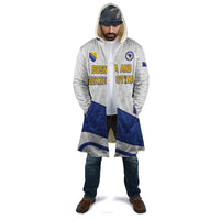 Custom Football 2026 Bosnia and Herzegovina White Cloak Zmajevi Go Champion