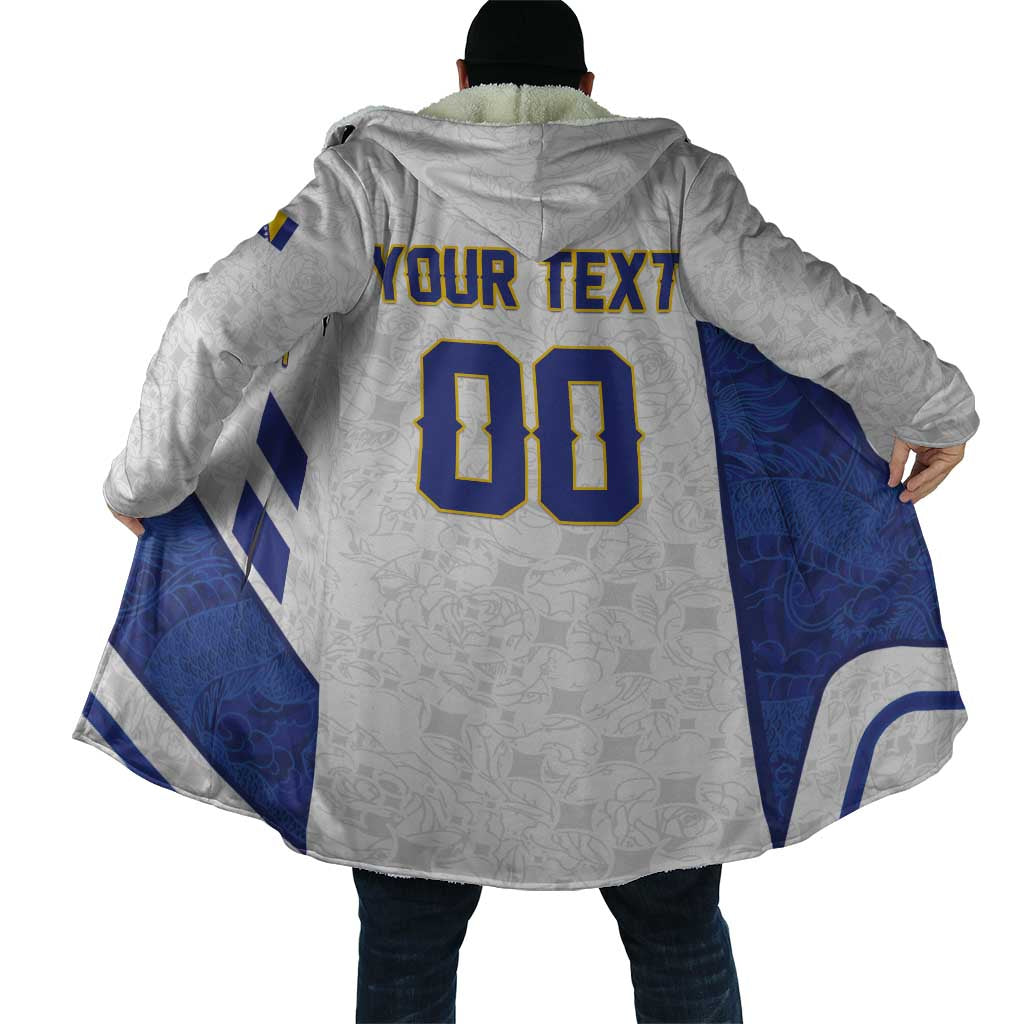 Custom Football 2026 Bosnia and Herzegovina White Cloak Zmajevi Go Champion