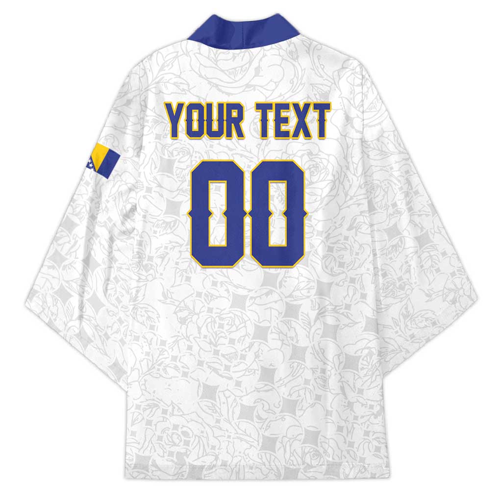 Custom Football 2026 Bosnia and Herzegovina White Kimono Zmajevi Go Champion