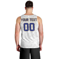 Custom Football 2026 Bosnia and Herzegovina White Men Tank Top Zmajevi Go Champion