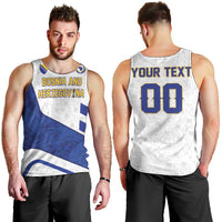 Custom Football 2026 Bosnia and Herzegovina White Men Tank Top Zmajevi Go Champion
