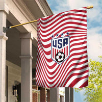 Soccer 2026 USA Garden Flag Wave Flag Stylized